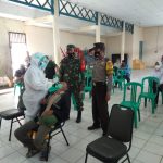 Koptu Gunawan Dampingi Puskes Tes Sweb Antigen