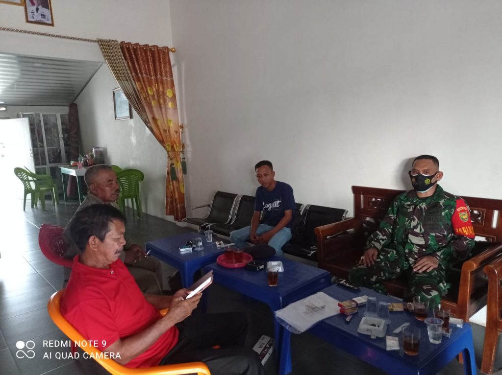 Sertu Heru Suprapto Komsos Dengan Warga Binaan