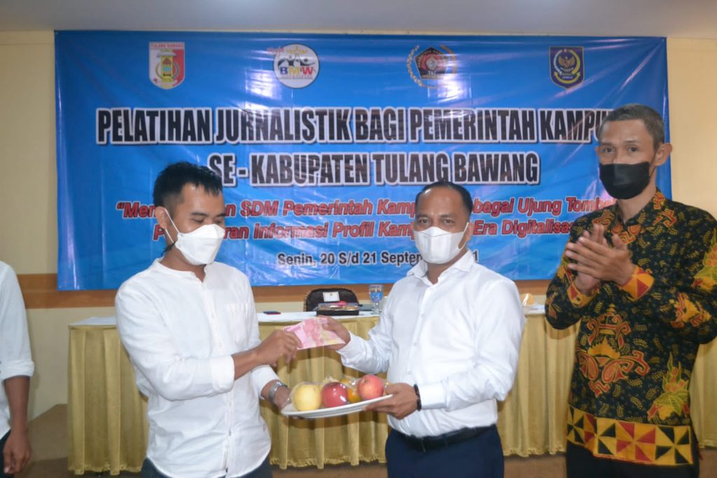 Pelatihan Jurnalistik  yang Digelar PWI Tuba Mendapat Apresiasi