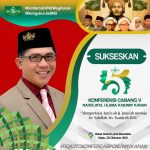 Kader Muda NU, Ramaikan Bursa Calon Ketua Tanfidz Di Konfercab PC NU Ke-V Way Kanan