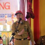 Bupati Parosil Mabsus Di Dampingi Ketua DPRD Lambar Edi Novial Resmikan GSG Pekon Gedung Surian