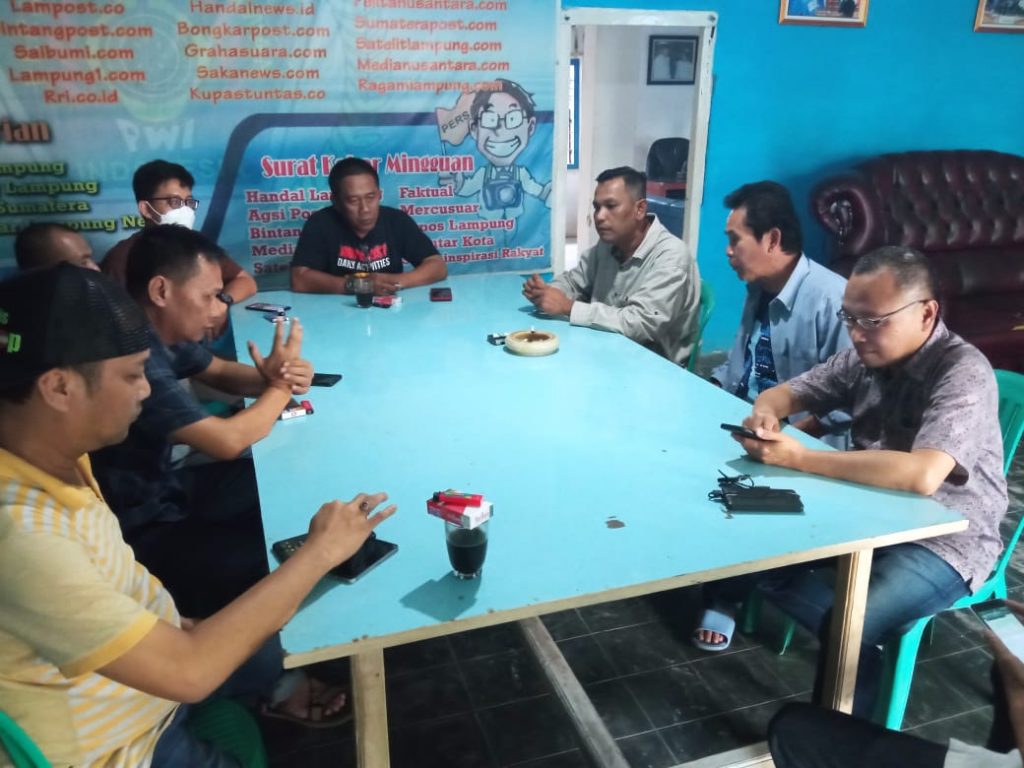 Calon Ketua PWI Provinsi Lampung Hi. Nizwar Roadshow Ke Sekretariat PWI Pesawaran