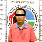 Diduga Edarkan Sabu Seorang Pemuda Way Kanan  Di Amankan  Polisi