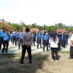 Sertu Priyono Sosialisasi Vaksin Kepada Anak SMPN 03 Bumi Agung