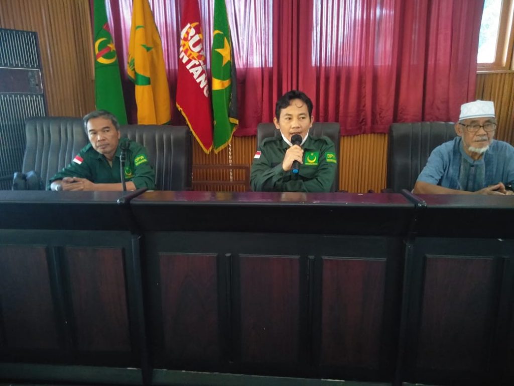 DPW Partai Bulan Bintang .Rakor dengan pengurus DPC PBB Kota Bandar Lampung