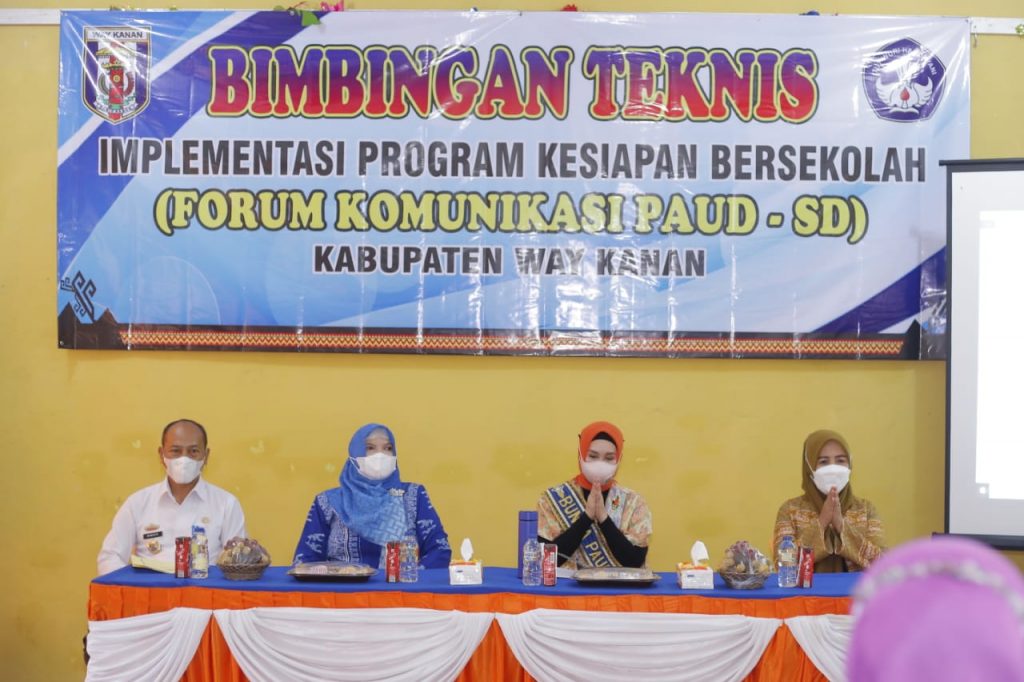 Bunda PAUD Way Kanan Hadiri BIMTEK Implementasi Program Kesiapan Sekolah