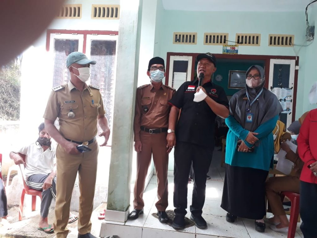 Vaksinasi Tahap Pertama Di Pekon Batu Raja Sesuai Target