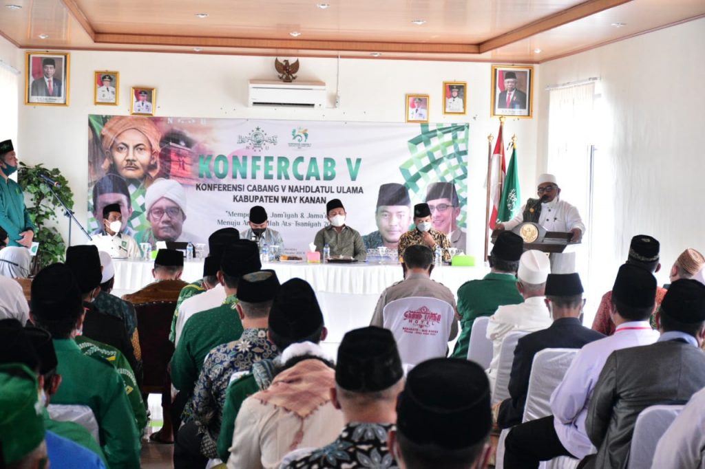 Bupati Way Kanan Hadiri KONFERCAB V NU