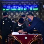 DPRD Way Kanan Gelar Rapat Paripurna Rancangan APBD TA 2022