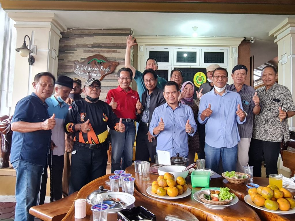 Jelang Konferprov PWi Lampung, Wira Bersilaturahmi Dengan Senior