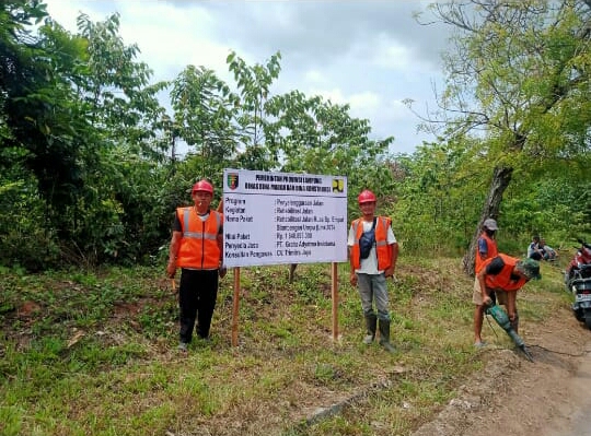 Anggota DPRD Way Kanan Hamin, Angkat Bicara Masalah Perbaikan Jalan Provinsi Dijalur Dua Menuju Pemda