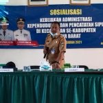 Disdukcapil Adakan Sosialisasi Kependudukan Di Kecamatan Pesisir Selatan