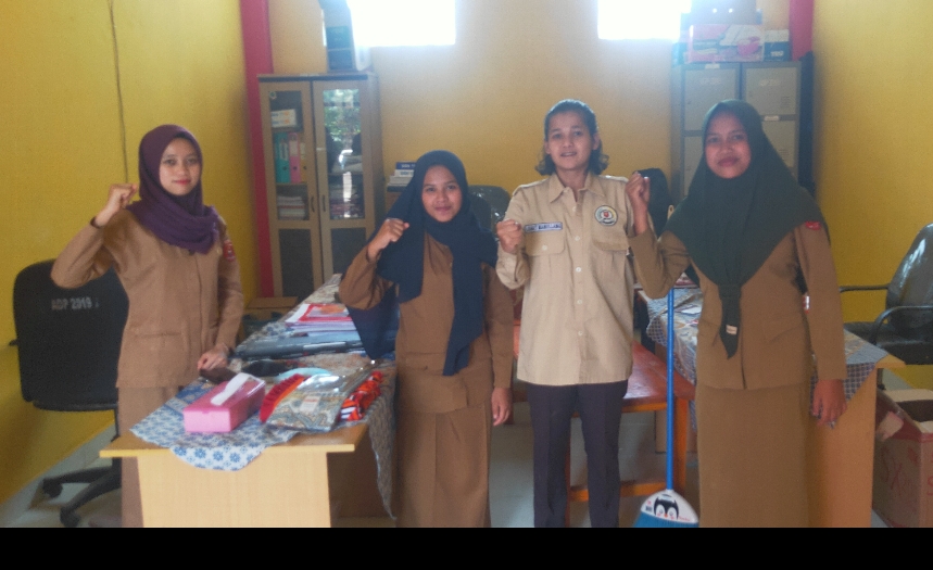 Aparatur Pekon Gedung Surian Kecamatan Gedung Surian Muda Milenial Bahkan Cantik Cantik.