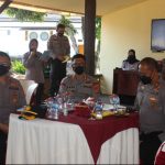 Rakor Percepatan Vaksinasi Covid -19 Lambar dan Pesbar Kapolres AKBP Hadi Saepul Rahman S,ik Tekankan “Sense Of Crisis” Akibat Pandemi Covid-19