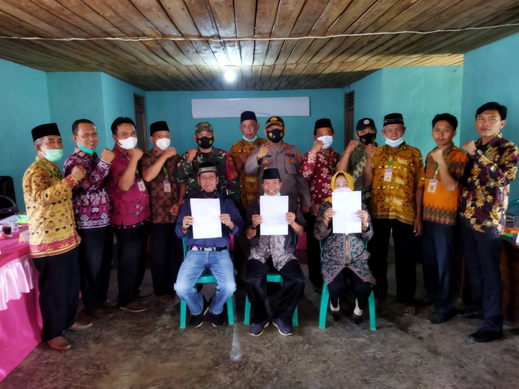 Kadis PMD Lampung Utara Hadiri Pengundian No Urut Calon Kepala Desa Ketapang