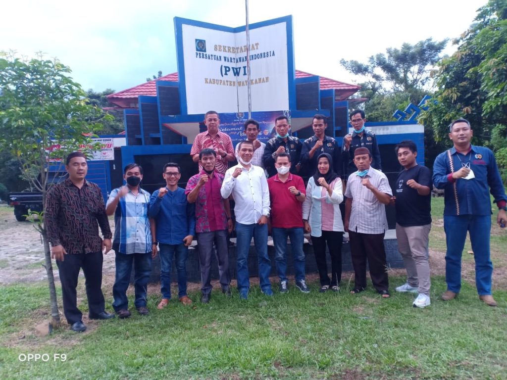 Jelang Konferprov PWI Lampung, Wira Berkunjung Ke Way Kanan
