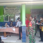 Serda Edi Suryadi Dampingi Vaksinasi SMPN 04 Negri Agung