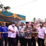 Wakil Bupati Way Kanan Resmikan Infrastruktur Program Kota Tanpa Kumuh