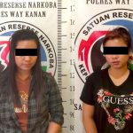 Asik Nikmati Sabu Dalam Mobil, Dua Orang Wanita Diamankan Polres Way Kanan