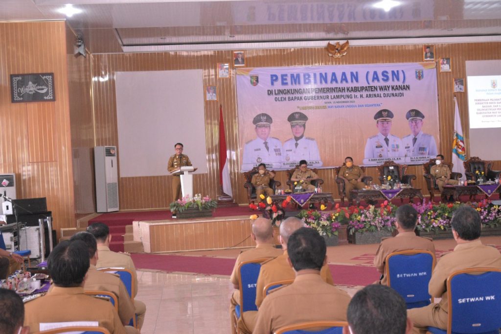 Kunjungan Kerja Gubernur Lampung Di Way Kanan