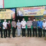 Kunker Ke Lampung Barat Dirlantas Polda Lampung Kombes Pol Romdhon Tinjau E -Samdes  Di Pekon Trimulyo Kecamatan Gedung Surian.