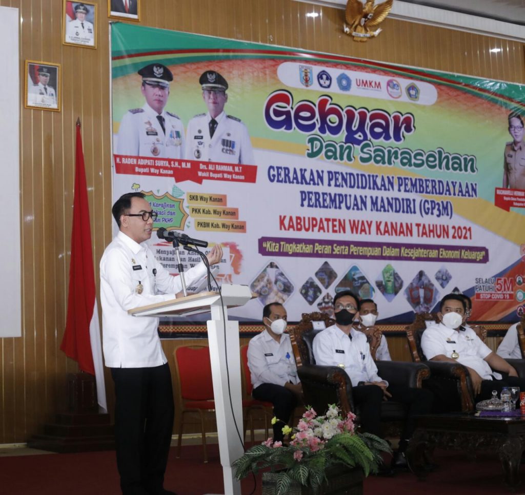 Bupati Adipaty Hadiri GP3M Kabupaten Way Kanan