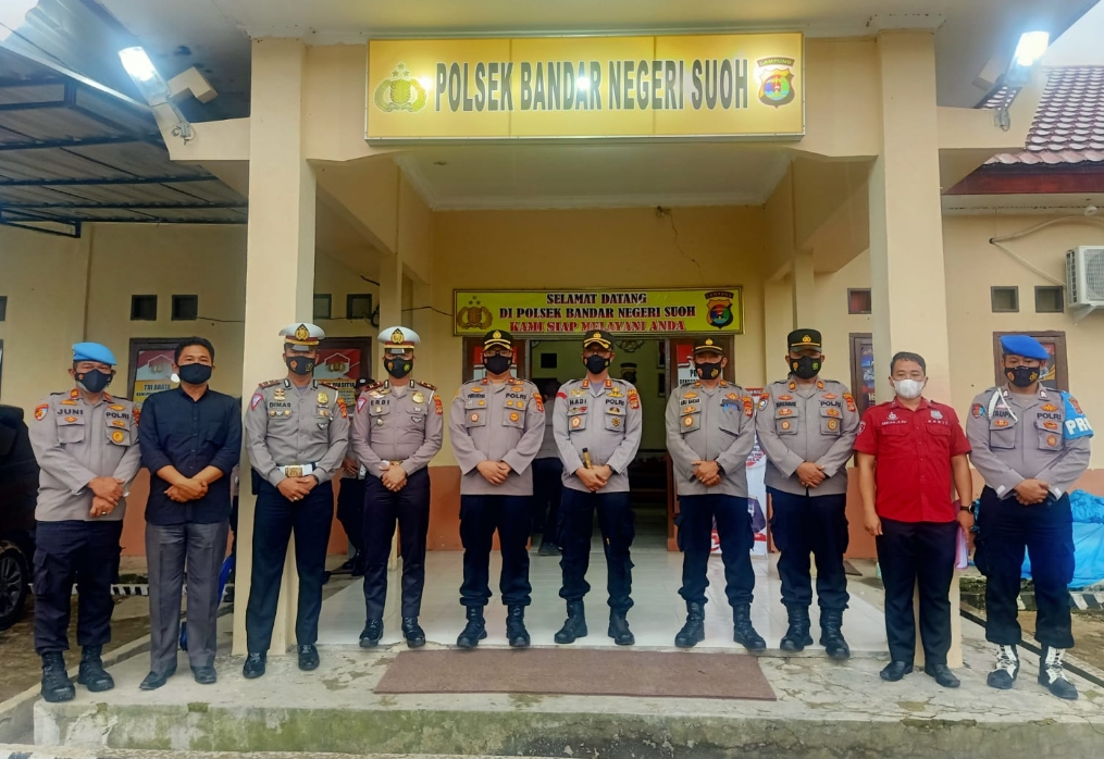 Kapolres Lampung Barat AKBP.Hadi Saepul Rahman Laksanakan Kunker Ke Polsek Bandar Negeri Suoh.