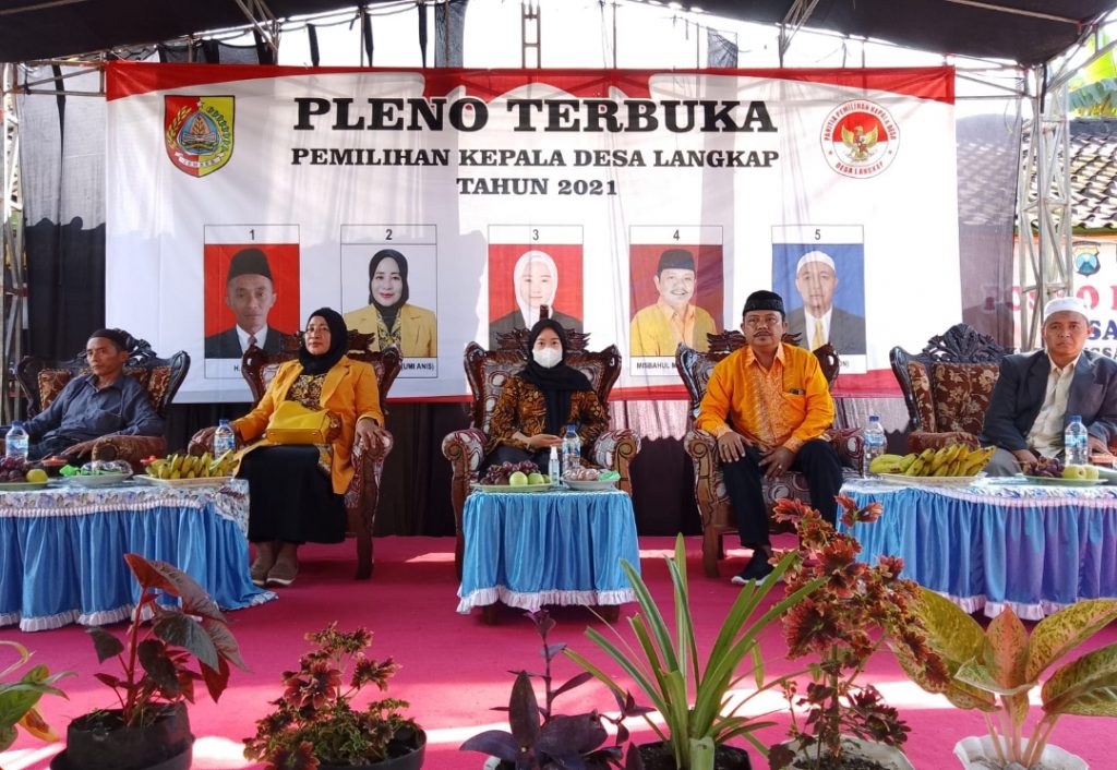 Pelaksanaan Pilkades Desa Langkap Kondusif