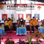 Pelaksanaan Pilkades Desa Langkap Kondusif