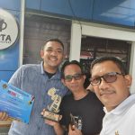 Perjuangan Drone Mendarat Darurat Diatas Tribun Stadion Sumpah Pemuda Membuahkan Hasil