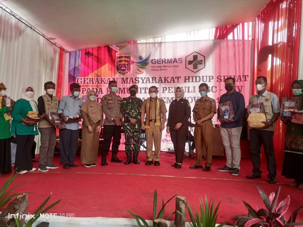 Cegah Penularan TBC dan HIV Puskesmas Ganjar Agung Bersama Komunitas Oemah TBC Galakkan Perilaku Hidup Sehat