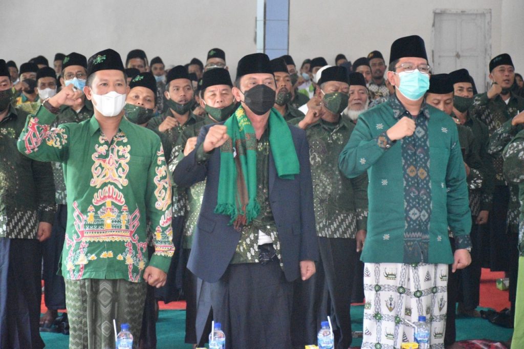 Wabup Drs Ali Rahman M.T Hadiri Pelantikan PCNU Way Kanan