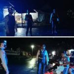 Polres Way Kanan Patroli KRYD Malam Hari Di Blambangan Umpu