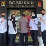 Polres Way Kanan Amankan Diduga Pelaku Pencabulan