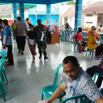 Babinsa Komsos Dan Sosialisasi Pemakaian Masker