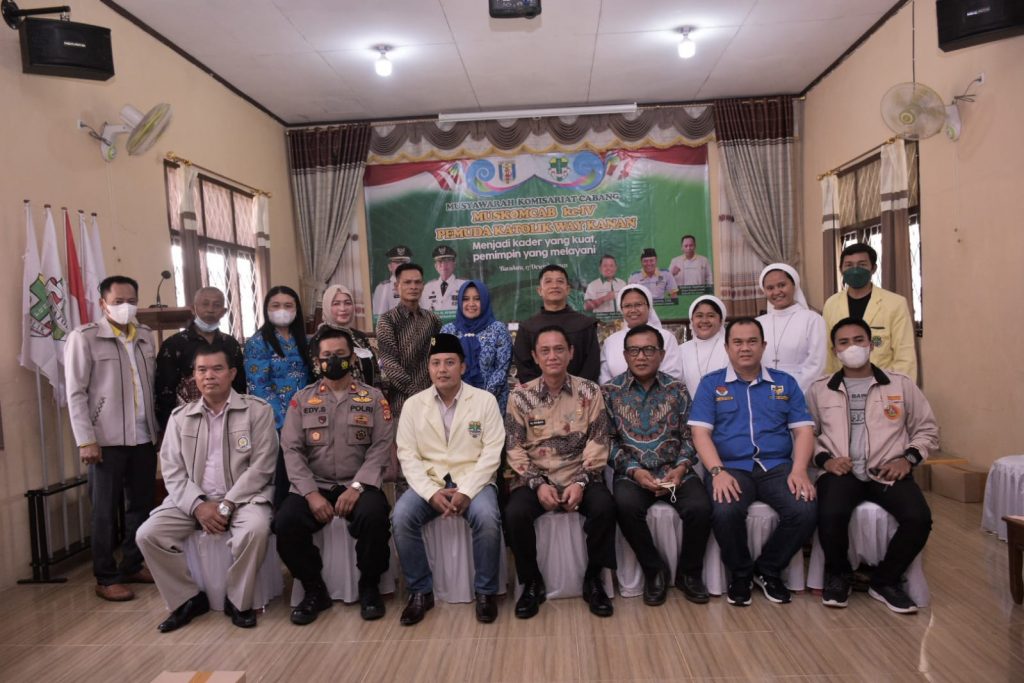 Wabup Ali Rahman Hadiri Muscomcab Pemuda Katholik Ke-IV Th 2021