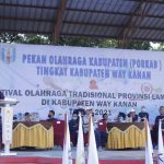Bupati Adipati Hadiri PORKAB Kabupaten Way Kanan