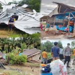 Empat Kampung Terkena Bencana Angin Puting Beliung di Rawa Pitu, Kapolsek: Total 73 Rumah Rusak