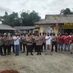 Polsek Sekincau Polsek Sumber Jaya Gelar Apel Rayonisasi Jelang Libur Natal 2021 Tahun Baru 2022.