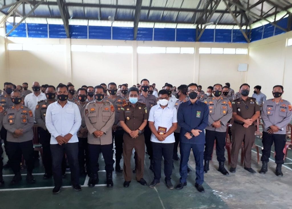 Perpol 08 Tahun 2021 Disosialisasikan Kepada Anggota Polres Way Kanan