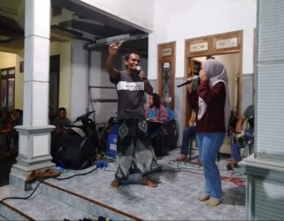 Warga langkap Gelar Tasyakuran Secara Sederhana