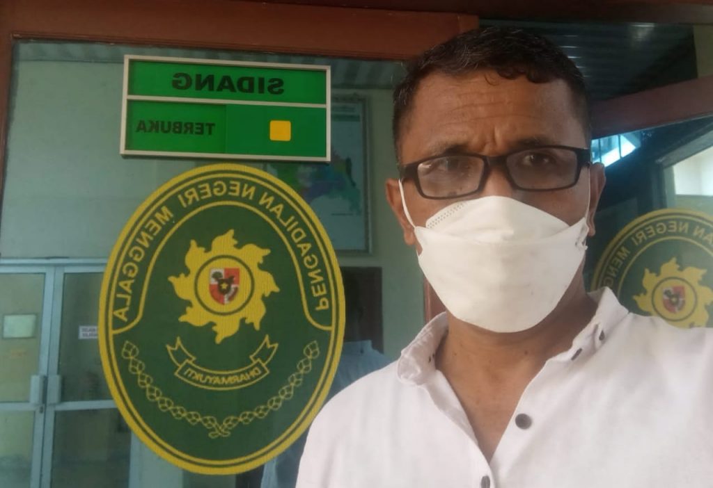 Persidangan Perkara No. 40 di PN Menggala TuBa, Terjadi Agak Tegang