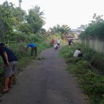 Budaya Gotong Royong Dusun 1 Desa Ketapang Bersama Warga Kerja Bakti Bersama