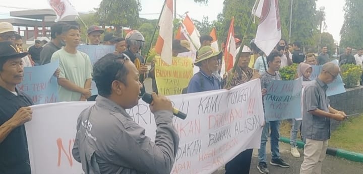 APPI Bengkulu Utara Dampingi Warga Tanjung Sari Gelar Aksi Damai di Inspektorat dan Kejaksaan Negeri