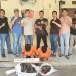 Dalam Waktu 3 Jam, Dua Pelaku Curat Dinamo Listrik Ditangkap Polsek Banjar Agung