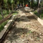 Pemerintah Desa Jawi titik Nol pembangunan jalan Rabat Beton DD Angaran Tahun 2024.