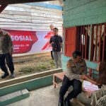 Jelang Hari Bhayangkara Ke-79, Kapolres Way Kanan dan PJU Gelar Bansos Bagikan Paket Sembako