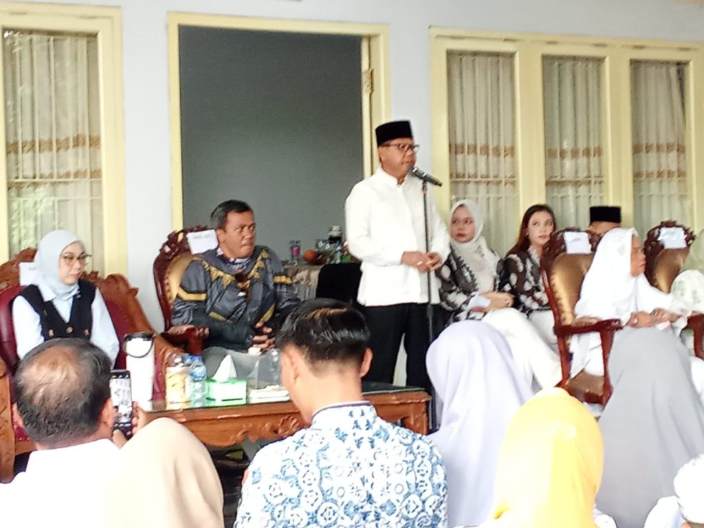 Kapolres Way Kanan Silaturahmi Ke Tokoh Masyarakat di Negeri Agung