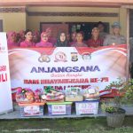 Hari Bhayangkara Ke 79, Kapolres Dampingi PJU Polda Lampung Anjang Sana ke Rumah Personil Yang Gugur Saat Bertugas di Way Kanan