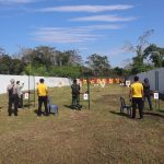 Jalin Sinergitas, Kapolres Gelar Fun Shooting di Lapangan Tembak Polres Way Kanan